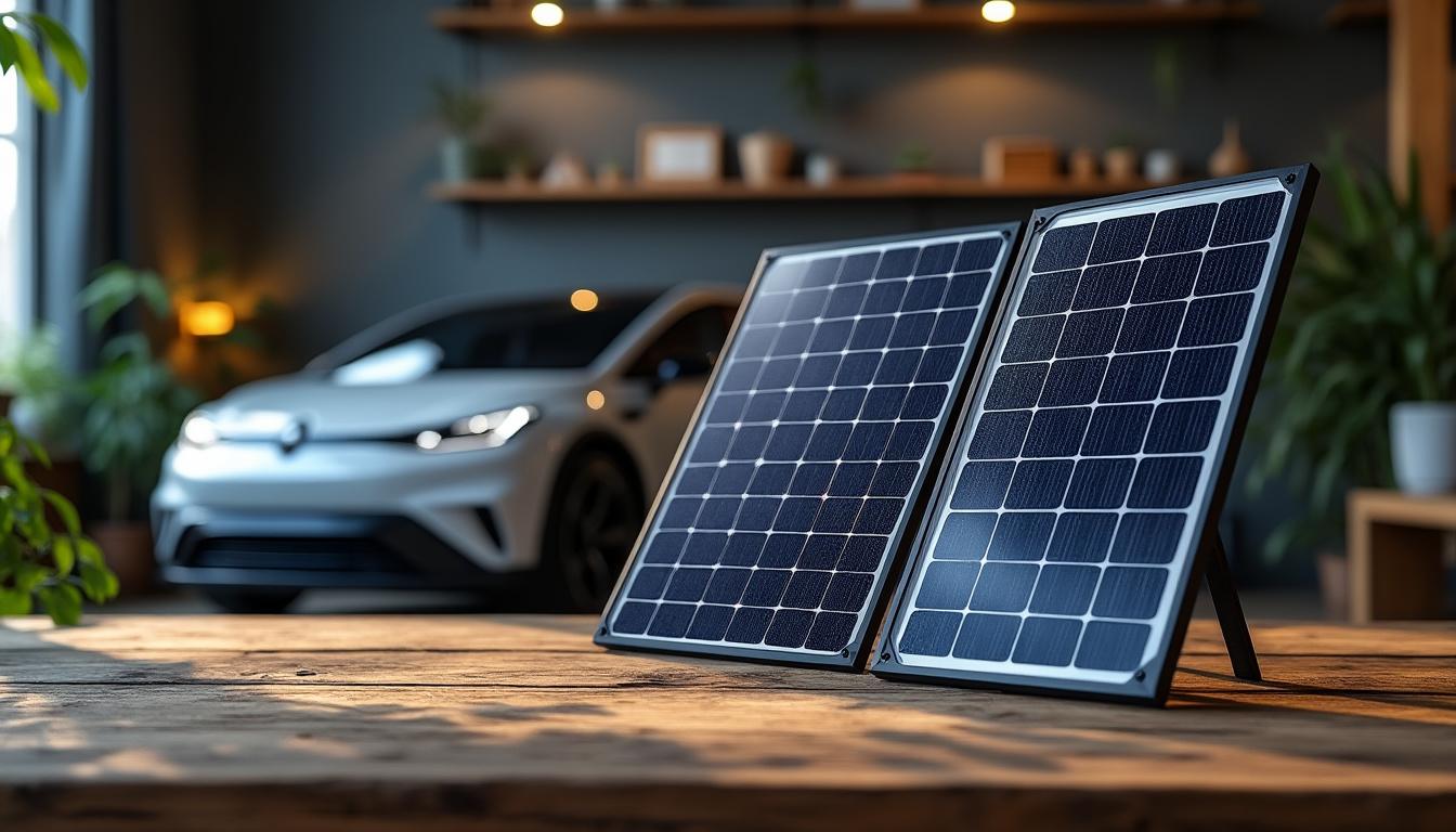 découvrez notre comparatif des panneaux solaires pour recharger votre batterie de voiture. comparez les prix, performances et caractéristiques des meilleurs modèles du marché pour choisir l'option idéale qui répond à vos besoins. optez pour une solution écologique et économique!