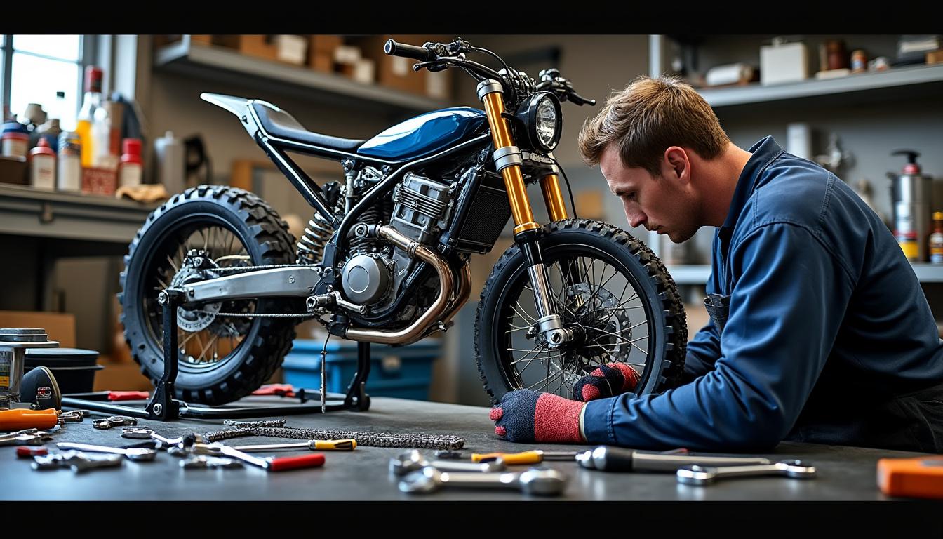découvrez notre guide d'entretien complet pour prolonger la durée de vie de votre moto trial beta. apprenez des astuces et des conseils pratiques pour maintenir votre véhicule en parfait état et profiter pleinement de chaque aventure. assurez la performance de votre moto avec nos recommandations expertes.