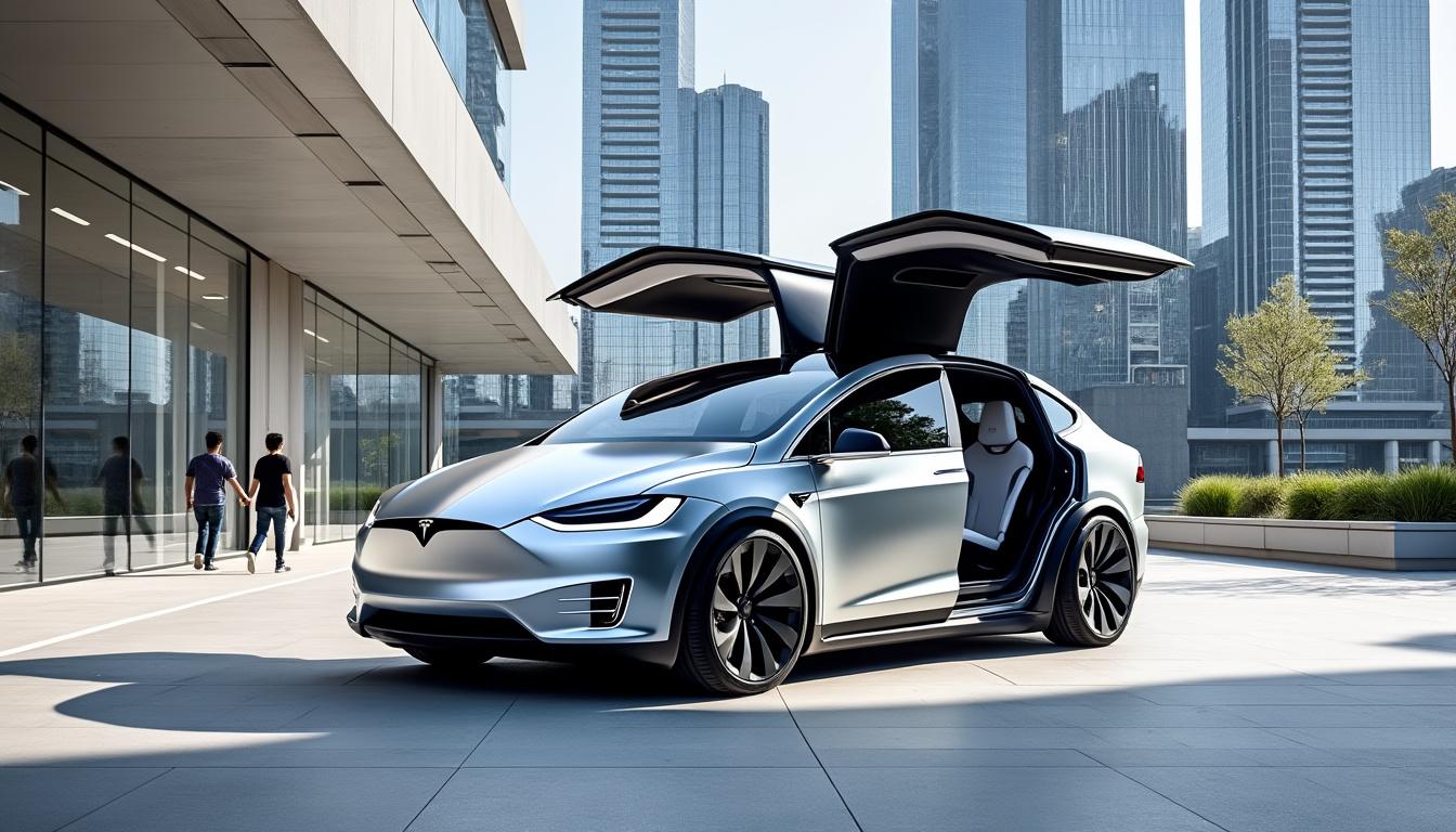 découvrez les spécificités uniques de la voiture tesla équipée de portes papillon. alliant design audacieux et innovations technologiques, explorez comment cette automobile redéfinit les standards de l'électromobilité tout en offrant une expérience de conduite inégalée.