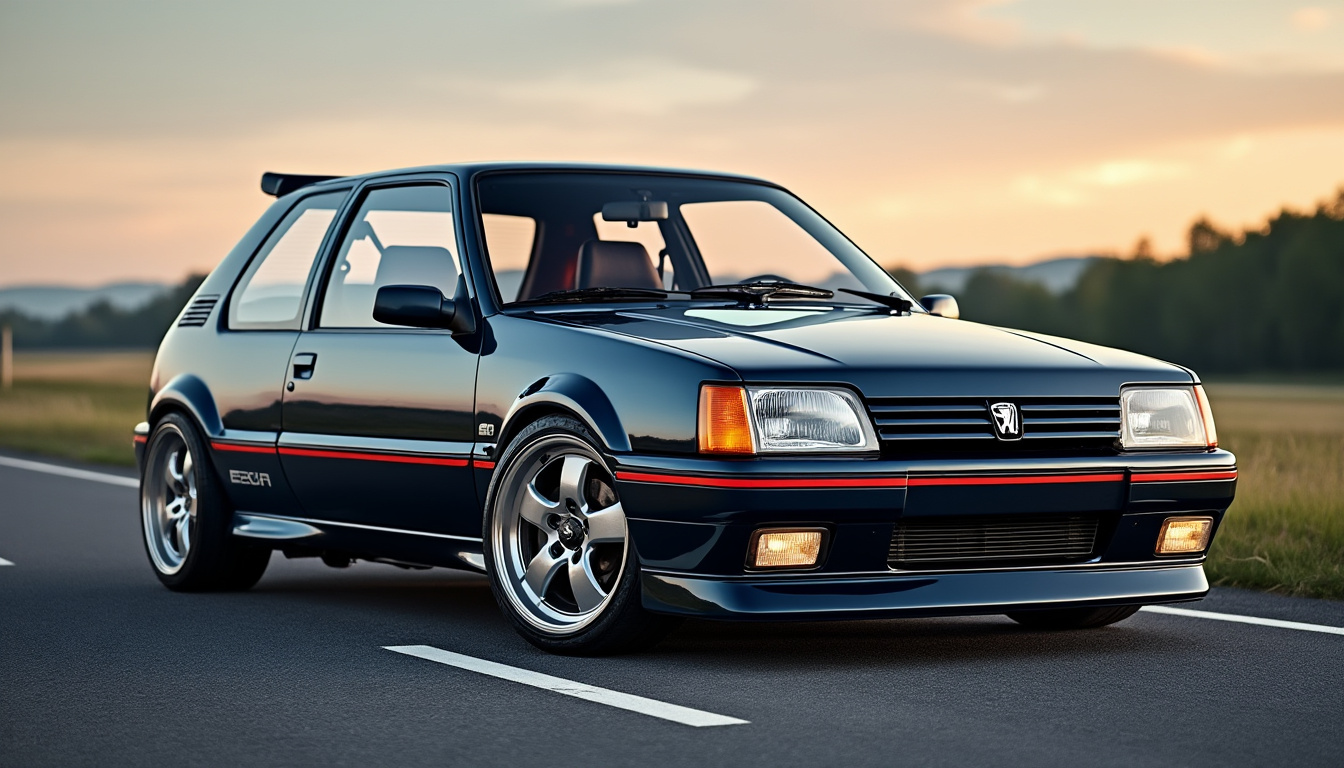 découvrez les performances impressionnantes de la peugeot 309 gti 16 soupapes turbo : puissance, vitesse et sensations fortes garanties pour les passionnés d'automobile sportive.