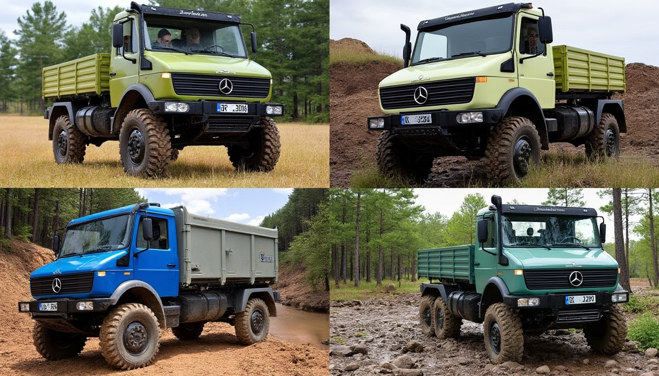 découvrez le coût d'un unimog, les prix des modèles neufs, ainsi que les différentes options disponibles pour personnaliser votre véhicule utilitaire mercedes-benz.