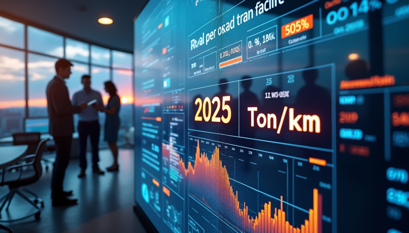 découvrez l'évolution du tarif du transport routier par tonne/km en 2025 : analyse détaillée des prix, facteurs d'influence et prévisions pour optimiser vos coûts logistiques.