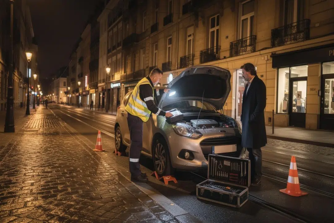 Dépannage voiture à Bruxelles : comment trouver un service rapide 24h/24