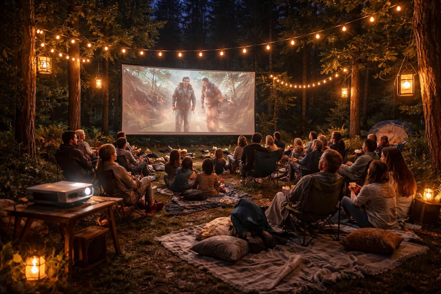 organisez une soirée cinéma réussie au camp grâce à notre guide complet pour un cinéma itinérant avec écran de projection. astuces, matériel et conseils pour une expérience inoubliable en plein air.