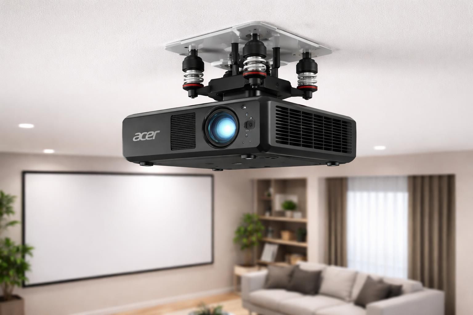 découvrez nos astuces pour installer votre mini vidéoprojecteur acer sans vibrations, garantissant une fixation stable et une image nette.